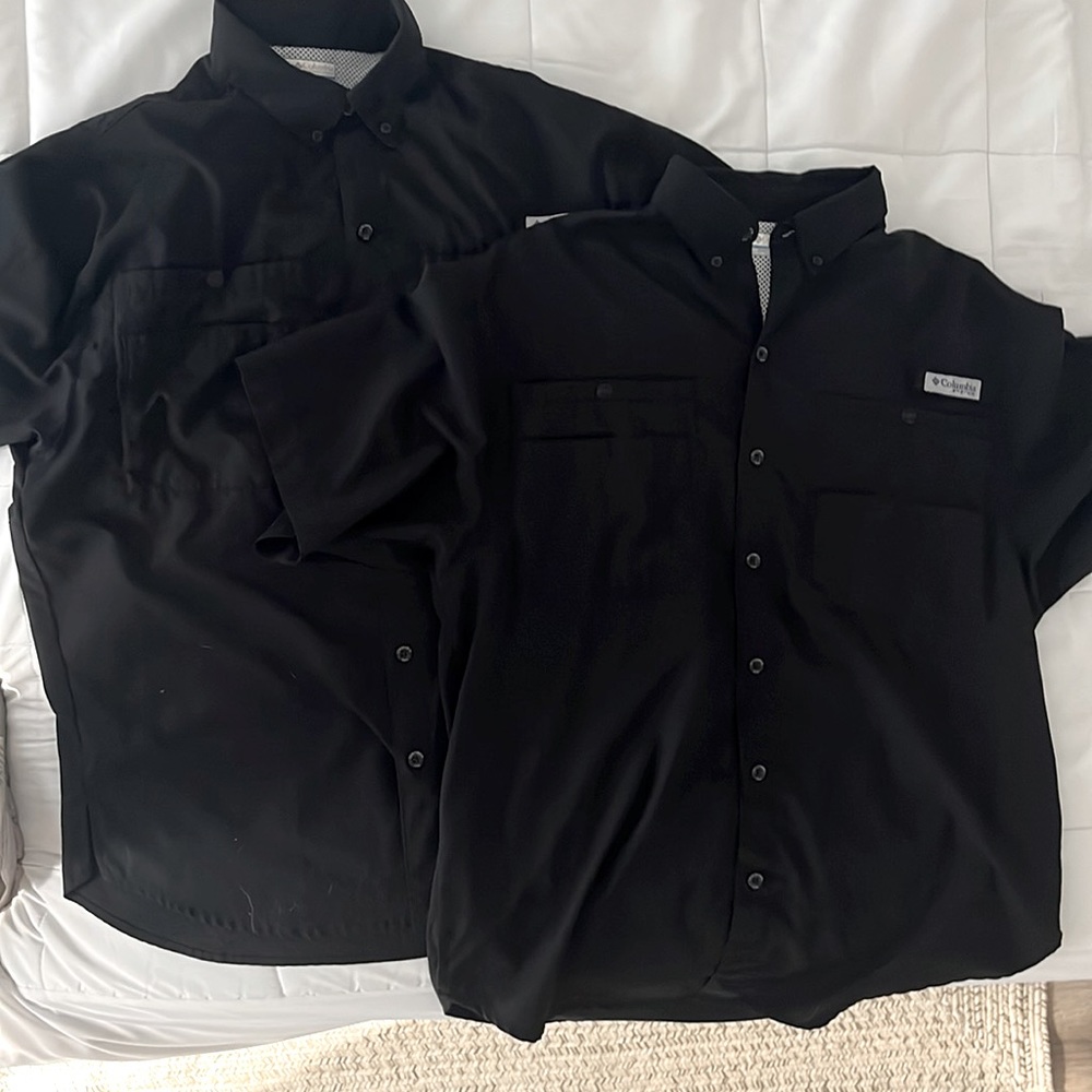 Columbia 🐟 PFG (2) Omni-shade Tamiani shirts size small